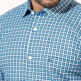 Shirt:Full Sleeve_Regular Fit_Check_354#1